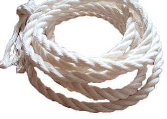 Linen bleached rope 6 mm